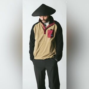 KAVU CHILLBA HAT RED EUC .